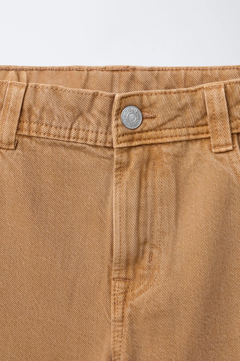 STRAIGHT CANVAS PANTS