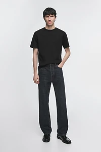 Straight-leg jeans