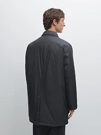 Parka ultra-légère en duvet mélangé hydrofuge