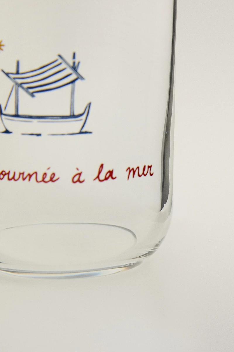SUMMER GLASS TUMBLER | DIEGO NINE