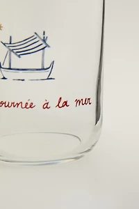 SUMMER GLASS TUMBLER | DIEGO NINE