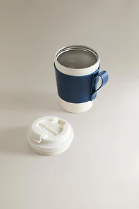 MUG WITH LID AND BAND