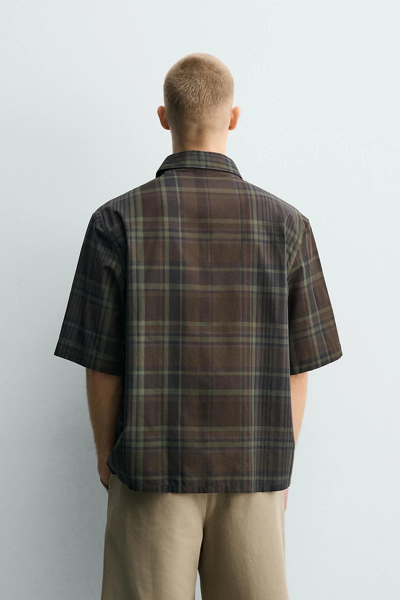 REGULAR FIT PLAID SHIRT