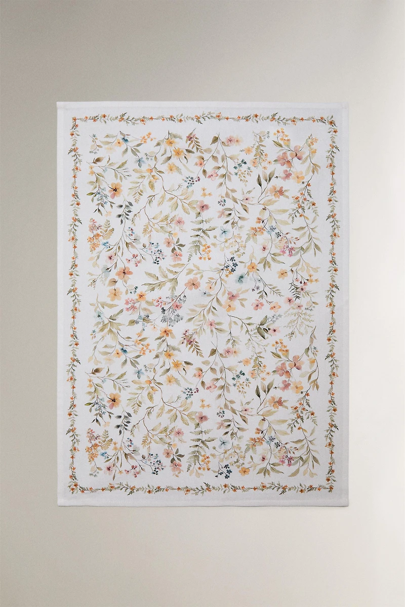 PACK OF FLORAL PRINT TEA TOWELS (PACK OF 2)