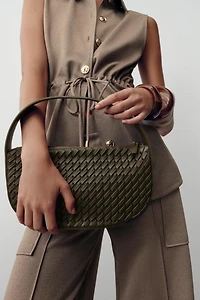 SAC À MAIN EFFET TRESSÉ