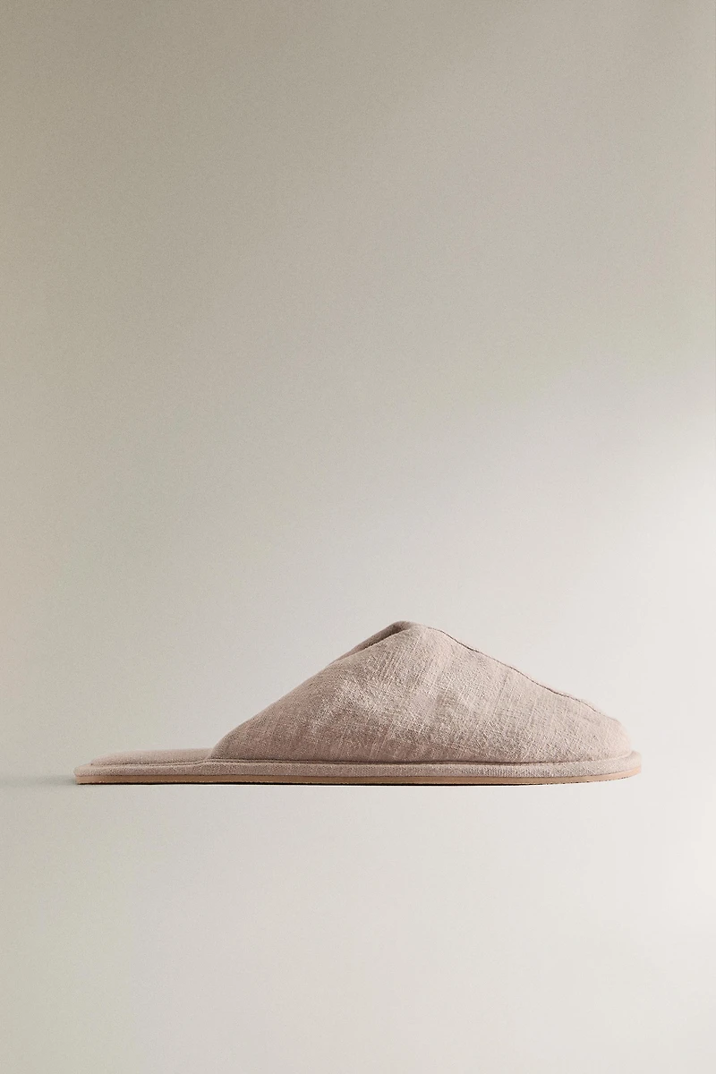 RAMIE MULE SLIPPERS