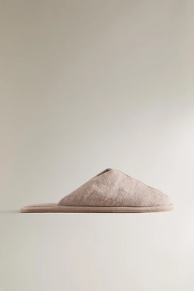 RAMIE MULE SLIPPERS