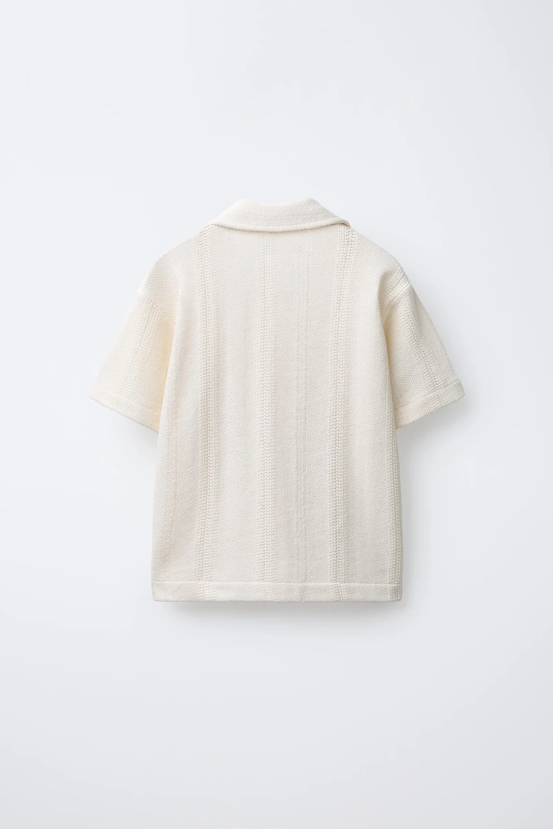 TEXTURED SHIRT