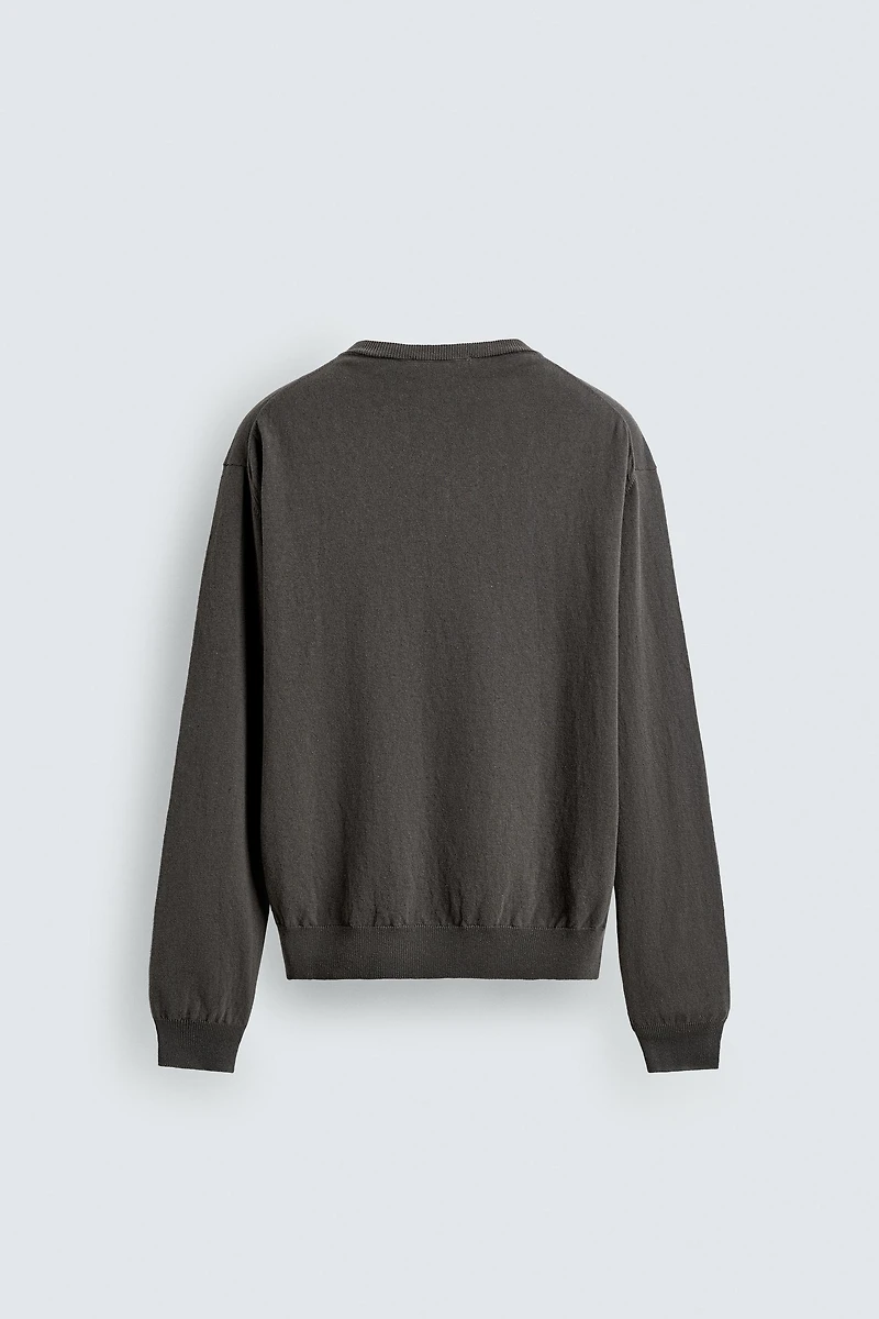 LIGHTWEIGHT COTTON-LINEN JUMPER
