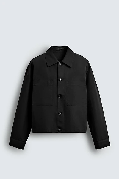 SURCHEMISE COUPE DÉCONTRACTÉE À POCHES