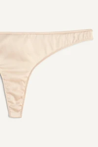LIMITED EDITION SILK MINIMAL THONG