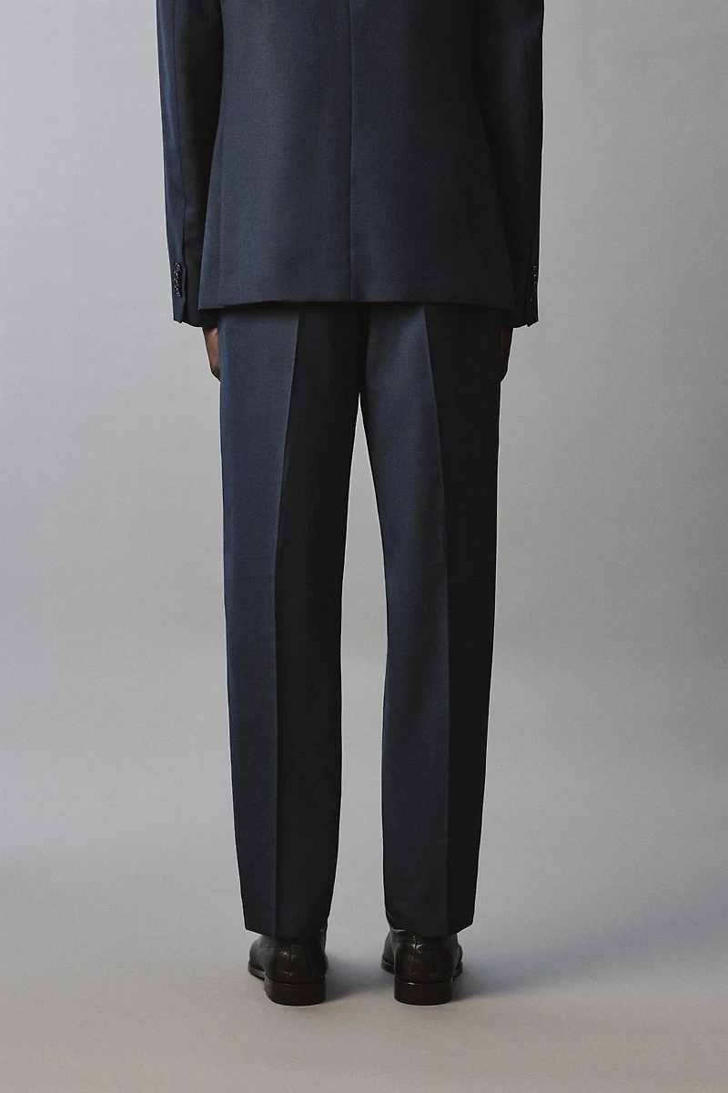 PLAID SUIT PANTS
