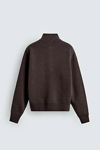 QUARTER-ZIP JUMPER