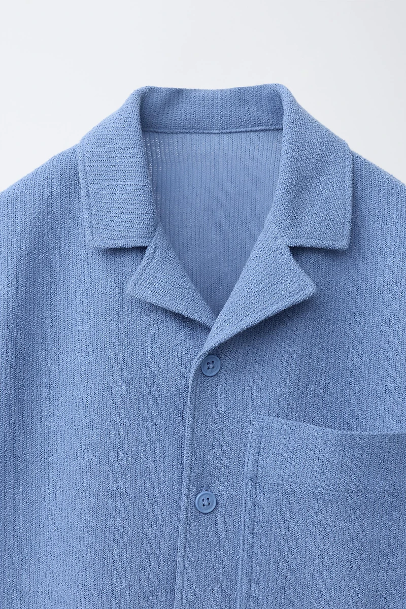 RUSTIC SPREAD COLLAR SHIRT