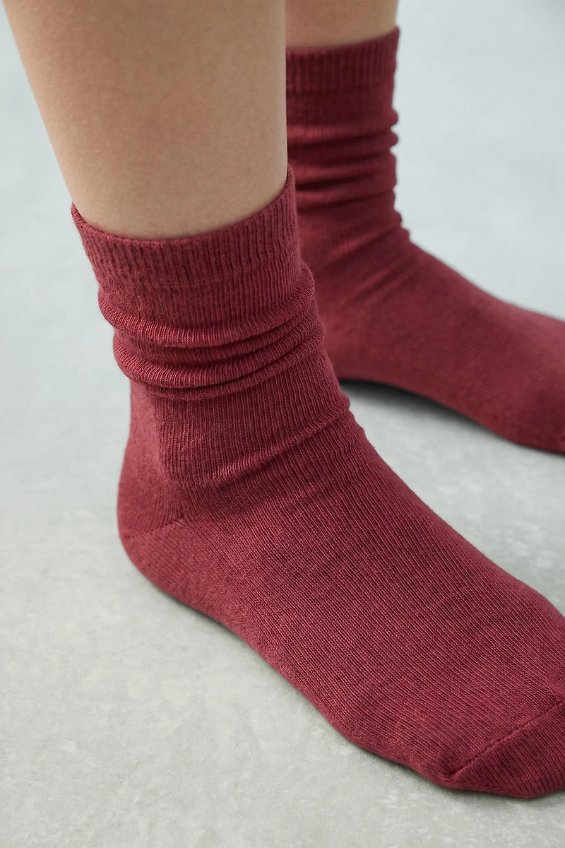 5-PACK STRIPED AND SOLID CREW SOCKS