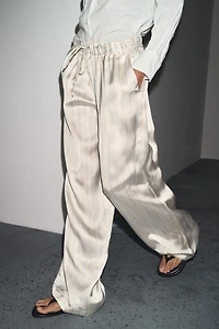 STRIPED PAJAMA PANTS ZW COLLECTION