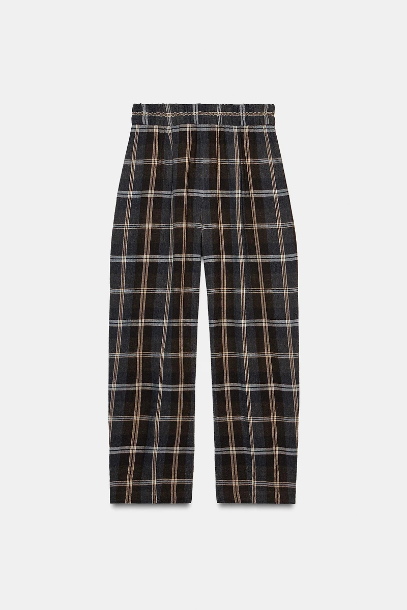 ZW COLLECTION PLAID PANTS