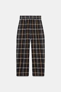 ZW COLLECTION PLAID PANTS
