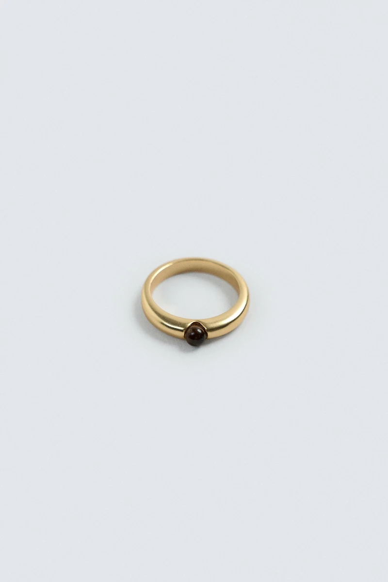 METAL STONE RING