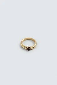 METAL STONE RING