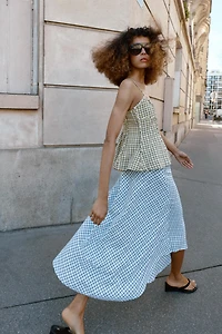GINGHAM CAMISOLE