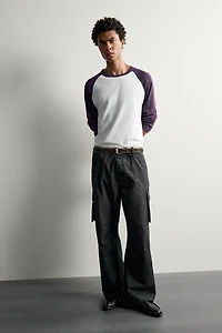 PAINT SPLATTER CARGO PANTS