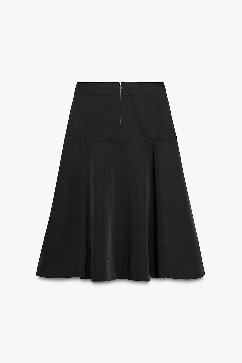 ZW COLLECTION FLARED BELT SKIRT