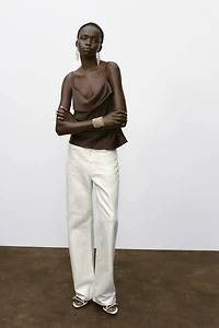 SATIN TRIM CAMISOLE TOP