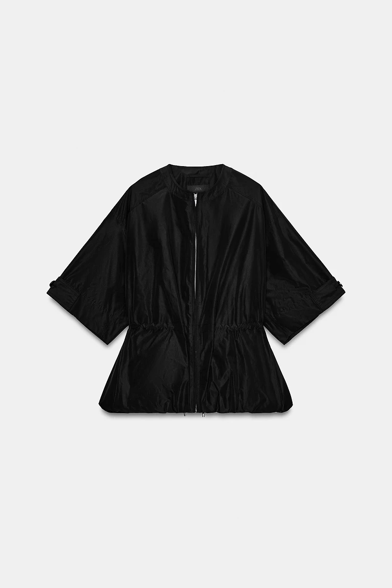 SHORT SLEEVE BALLOON PARKA