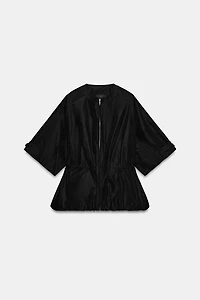 SHORT SLEEVE BALLOON PARKA