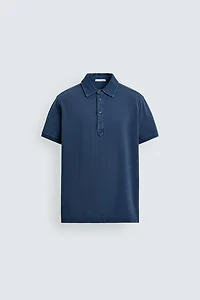 WASHED REGULAR FIT PIQUÉ POLO