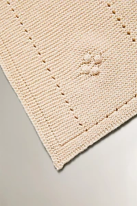 COUVERTURE BÉBÉ COTON AJOURÉ