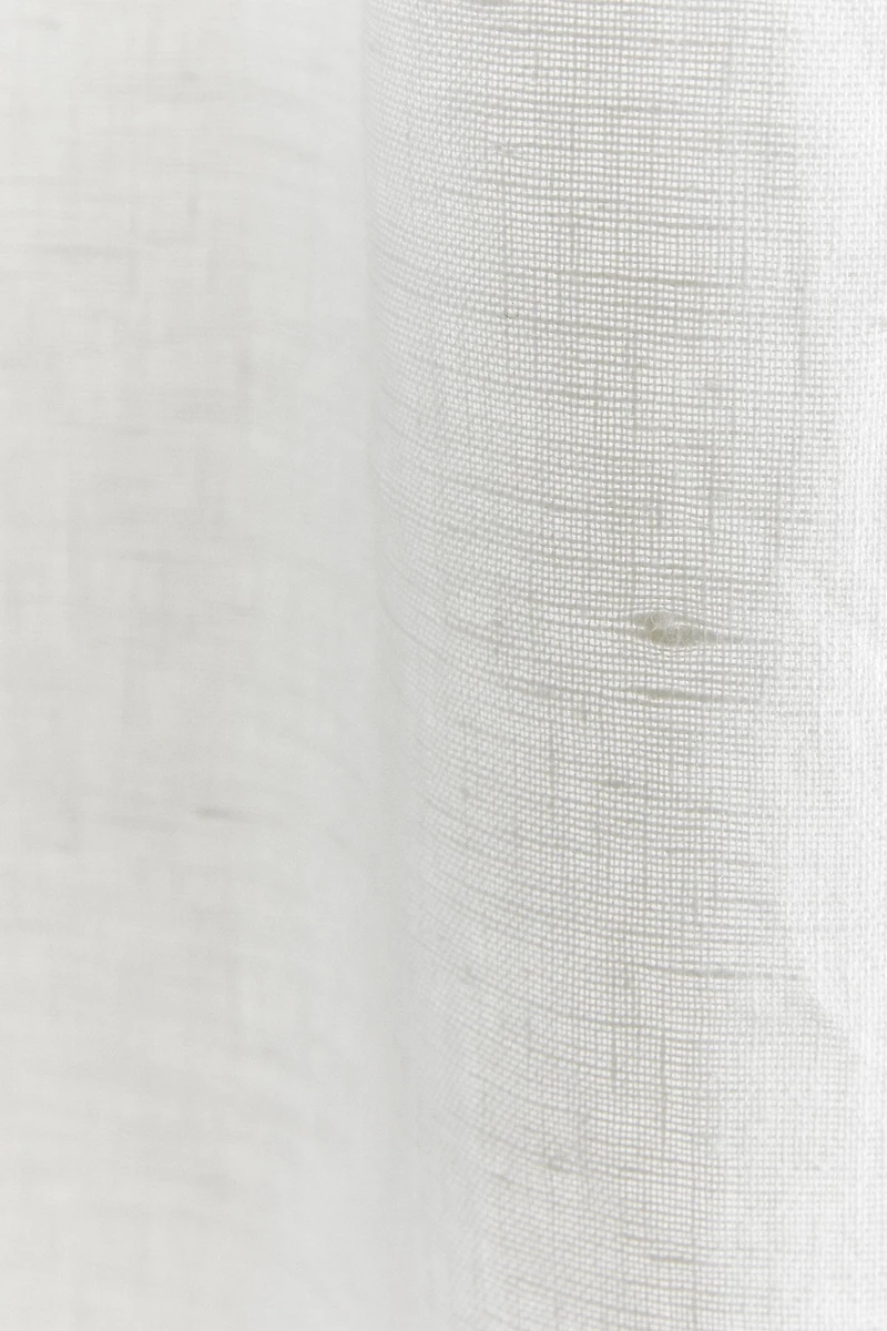 MEDIUM OPACITY FADED LINEN CURTAIN