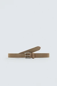 SPLIT LEATHER BELT