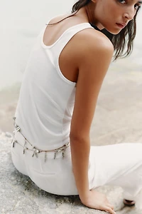 FLORAL APPLIQUÉ TOP
