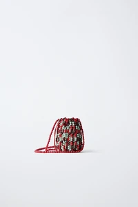 BEADED CROSSBODY BAG