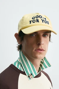 CASQUETTE INSCRIPTION HARRY LAMBERT FOR ZARA X DISNEY