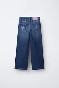 JEAN WIDE LEG BRODÉ LILO & STITCH © DISNEY