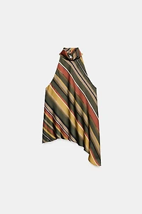 ASYMMETRIC STRIPED TOP
