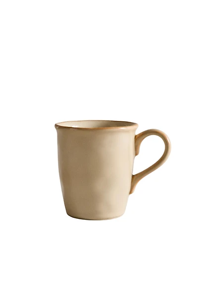 TASSE EN GRÈS BORD IRRÉGULIER