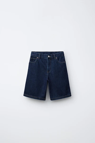 RELAXED BAGGY DENIM SHORTS