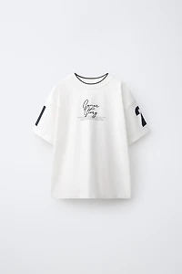 BASEBALL PRINT T-SHIRT