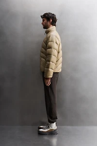 PACKABLE DOWN BLEND PUFFER JACKET