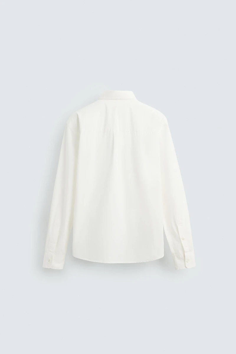 REGULAR FIT POCKET SHIRT