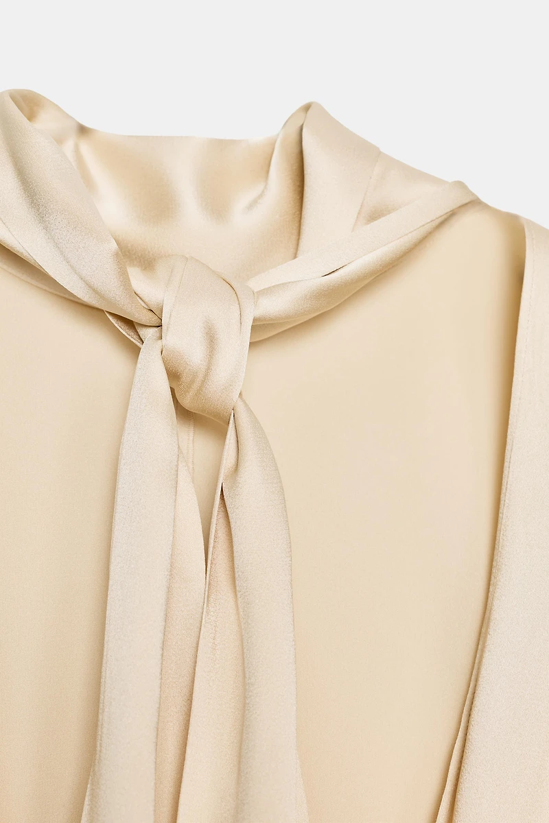 SATIN EFFECT TUNIC ZW COLLECTION LIMITED EDITION