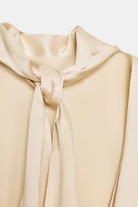 SATIN EFFECT TUNIC ZW COLLECTION LIMITED EDITION