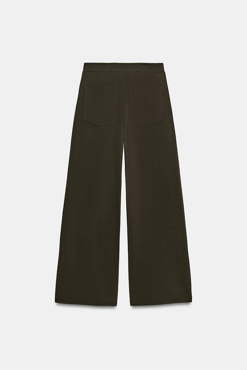 STRAIGHT LEG BUTTON PANTS