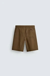 MAILLOT DE BAIN LONG À RAYURES DÉLAVÉES