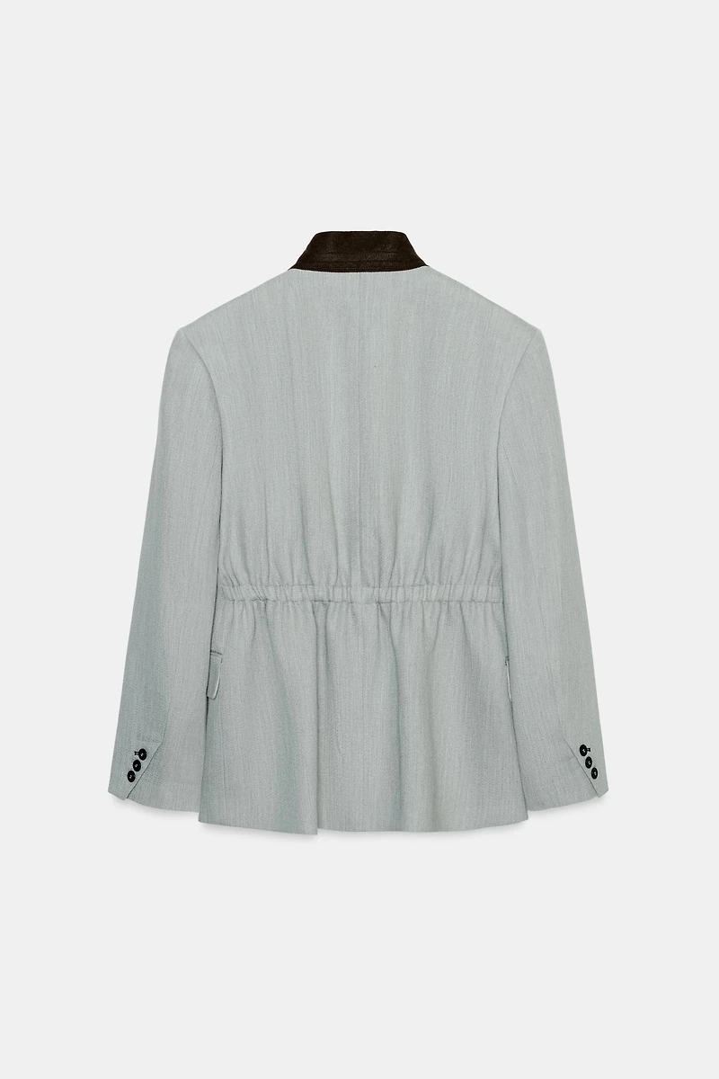 BLAZER COL CONTRASTANT ZW COLLECTION