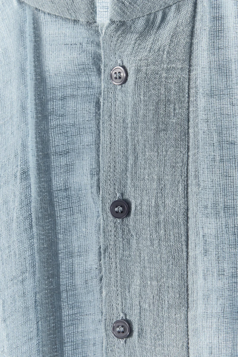 LIMITED EDITION LINEN SHIRT DRESS